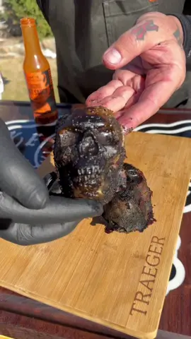 Skull Turkey Loafs wrapped in prosciutto #kendrickbbq #meatloaf #skull #halloween #turkey #muffin #ramsayreacts 