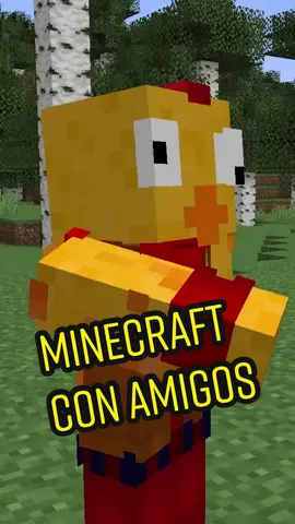 Jugar con amigos en Minecraft es algo así #elpollofrito #gamerentiktok #Minecraft #gaming #Vidagamer #tiktokgaming 