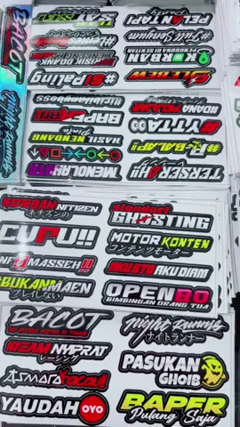 Sticker Pack Kata Kata Viral #MAKUKUBestGiftOfLove #DidYouYawn #stiker #stikermotor #stikerviral #stikermurah #stikerhologram #stikerkatakata #stikerracing #belanjaditiktok 