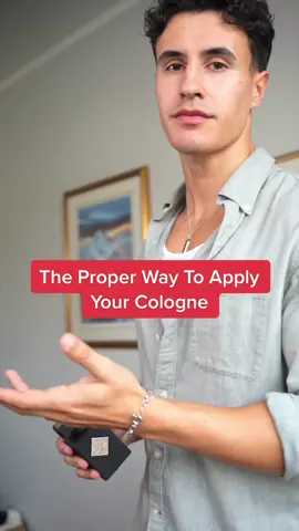 How to apply your favourite fragrance! #fragrance #mensgrooming 