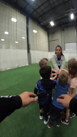 SoccerHeroes Huddle!  • • • • • • • #Soccer #soccerskills #happy #fun #children #kidsoftiktok #kidsbelike #kidsactivities #kidstiktok #yyc #calgary #footy 