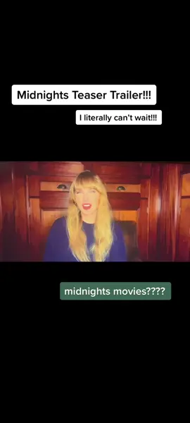 and she said movies???  MOVIES!! #taylorswift#meetmeatmidnight#midnightsteasertrailer#taylornation#midnightsmanifest#midnightmayhem @taylorswift 