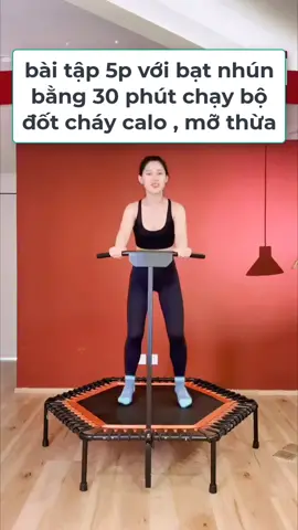 Đốt calo tối đa tại nhà cùng bạt nhún giảm thiểu căng thẳng đốt cháy mỡ thùea chỉ 5p mỗi ngày #giaoduc #theducgiamcan #theduc #thethaomoingay #thethao #tangchieucao #thethao #tangchieucao #giamcan #xuhuong 
