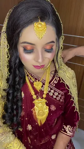 #sohel_makeover❤️ #Bride  #bridalmakeup #weddingmakeup #makeup #bridalhair #weddinghair #weddingstyle #makeuplook #beauty #beautiful #Love 