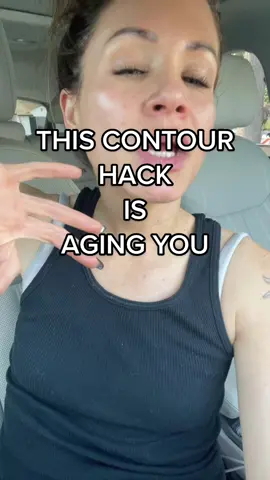 Contour placement is so specific to face shape. If you have a small or thin face too much contouring can actually age you. Youthful looks are softer and less contoured #contouring101 #antiagingmakeup #makeupmistakes @milkmakeup #promakeuptip 