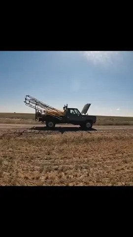 Something isn't quite right here... Oops! #welkerfarms #welker #truck #montana #farm #farming #sprayer
