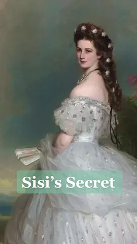 Sisi’s secret 🌸 #arthistory #History #fashionhistory #empresselisabeth #sisi #theempress #diekaiserin #royalfashion #royalhistory 