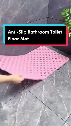 Anti-Slip Bathroom Toilet Floor Mat. #antislipfloormat #antislipmat #balconymat #bathroommat #toiletmat #toilethack #toilet #bathroom #bathroomdecor #racunintiktok #gayadirumah #foryou #kedaijimat #homeliving #tiktokshopping #samasamadaritiktok #tiktokrumah #goodthing #LifeHack #viralitem #ttboleh #tiktokshopmalaysia 