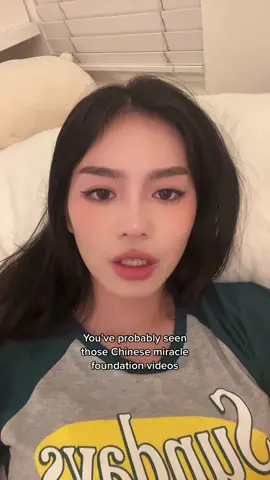 i've seen so many of those red tube foundation videos go #viral and ppl in the comments actually buying it not knowing the videos are super edited 😭 im sure the product isnt terrible but probably nothing magical #fyp 