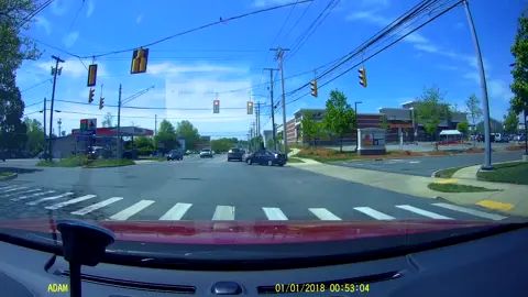 How not to drive. Motorcycle accident.