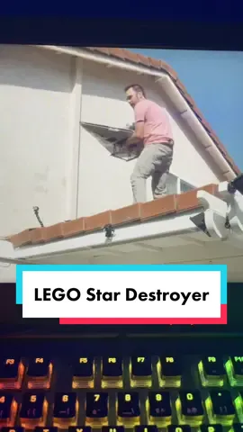 #fullvideo Throwing LEGO Star Destroyer off a Roof  🤝 follow for more #fullvideo #part1and2  