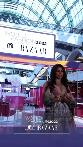 Celebrating Out of this World trends continues on day 5 of World of Fashion. Today’s line-up was packed with glamourous styling presentations by expert @mahagortona, a block party at @THAT Concept Store, and a tour with the gorgeous @Eleen_su with the latest Autumn/Winter collection. @Harper’s Bazaar Arabia   #MallOfTheEmirates #Greatmoments #WorldOfFashion2022  #HarpersBazaarArabia