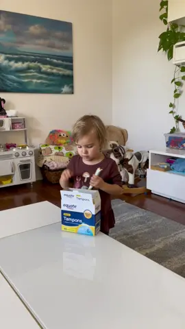 Who needs toys? #tampoons #funnykidsoftiktok #funnykids 