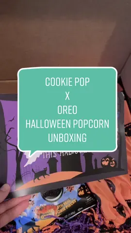 @Cookie & Candy Pop x OREO Halloween Popcorn Unboxing🎃🍿 #cookiepop #oreo #popcorn #oreopopcorn #halloweenpopcorn #halloween22 #unboxing #spookysnacks #foodblog #foodreview #FoodTok #foodtiktok #fyp #chubster #teamchubster 