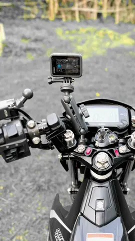 Original‼️Motowolf Action Camera Holder Bracket Aluminum Alloy 360 Rotation Motorcycle Action Camera Holder #enzo 