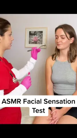 ASMR facial sensation tests sharp or dull triggers #asmr #asmrsounds #asmr_tingles #asmrtiktok #asmrsharpordull #asmrsharp #asmrmedical #asmrmedicalroleplay #asmrmedicalexam #asmrdoctor 