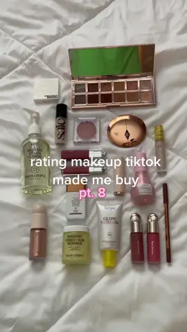 rating some recent makeup tiktok influenced me to get 😌👌🏻 #tiktokmademebuyit #ratingmakeup #makeupmusthaves #makeuphaul #sephoramusthaves 
