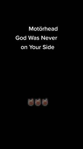 #Motörhead#God Was Never on Your Si#🤘🏿🤘🏿🤘🏿🤘🏿🤘🏿 Motörhe#porsiempre#