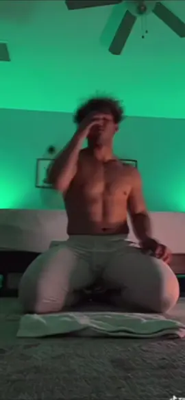 Yoga before I go to bed :) 