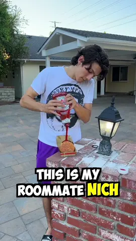 he loves his ketchup 😁🔥