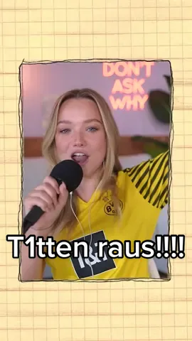 Seht ihr auch so, oder? | ZUR NEUEN PODCASTFOLGE KOMMT IHR MIT DEM LINK IN DER BIO😍👆🏼 #bvb #südtribüne #podcast #dienervigen #joeysjungle #juliabeautx 