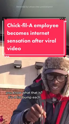 The video that started it all! #fyp #chickfila #chickfilaemployee #jeremiahmurrill #chickfilaguy #viralvideo #wilmingtonnc #northcarolina #localcelebrity #kindness #eskimo ##foryou##mypleasure
