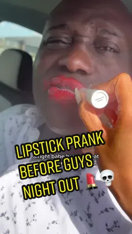 Did i just end my marriage for a tiktok?? 💀😭🫢 #lipstickprank #prankingmyhusband 