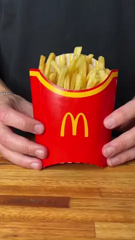 RECREAMOS UN CLÁSICO: Las papas fritas de Mc Donalds en casa! 🍟🤩 #fries #papas #mcdonalds #copycat #Receta 