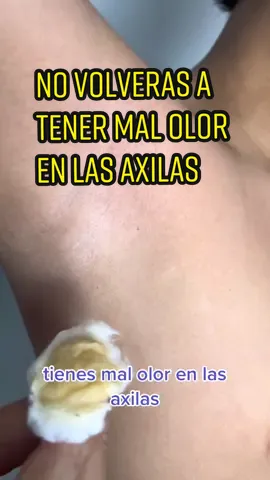 Con este truco eliminarás el mal olor en las axilas #recetas #natural #MALOLOR #axilas 
