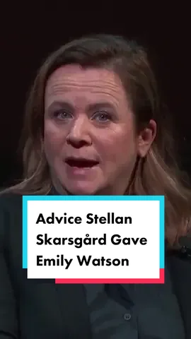 “Don’t aim for anything. Just let go.”   Emily Watson shares the advice given by her mentor and friend Stellan Skarsgård that she applies whenever there’s doubts about an acting scene. Watch her full Career Retrospective now on our YouTube channel. #acting #actors #actorslife #actorsoftiktok 