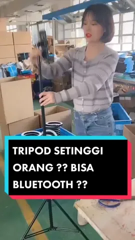 tripod 2 meter???😱😱😱 bisa bluetooth??😱😱🔥 #viralvideo #videoviral #tiktokshop #tripod #tripods #tripod2meter #tiktokviral 