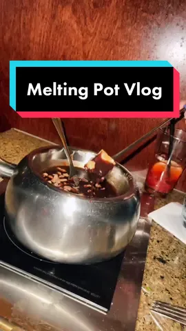 Anniversary dinner #Vlog at melting pot! @anteaterboy #meltingpot #fondue #foodreview #relationshipgoals #foryou 
