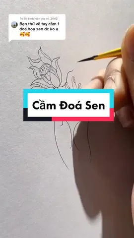 Trả lời @ctl_2002 lâu rồi mới rảnh làm tiktok . cảm ơn các bạn góp ý 🥰#vẽ #art #phatphapnhiemmau #xuhuongtiktok #DidYouYawn 