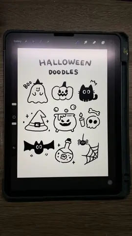 Halloween Doodles #fypシ #drawing #howtodraw #halloween #Halloween2022  #happyhalloween #halloweendiy #halloweendecor #procreate #วาดรูป #วาดรูปกัน #ฮาโลวีน 