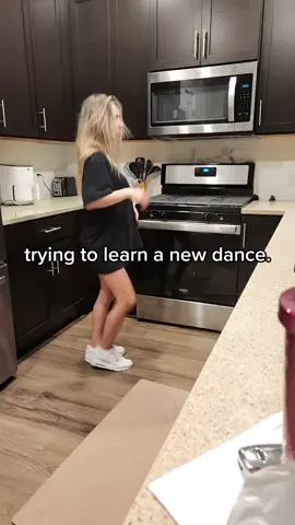 When your daughter is trying to learn a bew dance. mom records a glimpse for you all. 