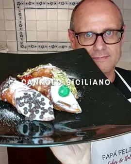 🇮🇹 Cannolo Siciliano ¡Receta Completa! #papáfelice #papáfelicerecetas #cannolis #cannolosiciliano #cocinaconmigo #cocinacontiktok #postresitalianos