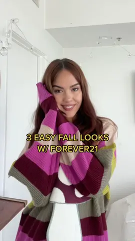 Super easy fall looks !! Whats your fav?! @forever21 #ForeverLa #foreverbabe Forever21ambassador 