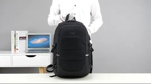 Mochila antirrobo con USB Puerto y puerto audífonos para Laptop hasta 15.6 pulgadas. #mochila #viral #amazon