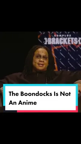 The Boondocks is not an anime #boondocks #trippieredd #weeb #fypシ゚viral 