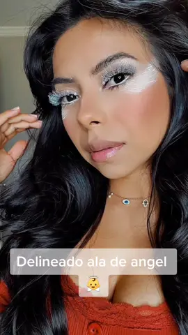 angel eyeliner makeup ideas for Halloween  #trend #foryou #girls #trending #makeup #viral #haircut 