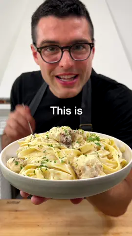 30-minute Cauliflower Alfredo Pasta #pastatiktok #alfredosauce #easydinner