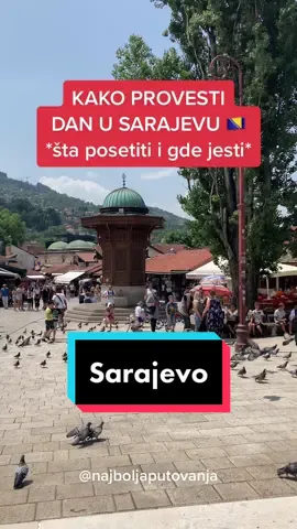 Koje vam je omiljeno mesto u Sarajevu? 😍🇧🇦 #sarajevo #sarajevobosnia #bosniaandherzegovina #bosnaihercegovina #bascarsija #sunnyland #vjecnavatra #gdenarucak #najboljaputovanja 