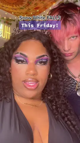 My baby @andrewdahling KILLED this look 🤩🔮 Whose ready for Black Fire🔥 ? #BlackFire #SnowWhite #TheEvilQueen 