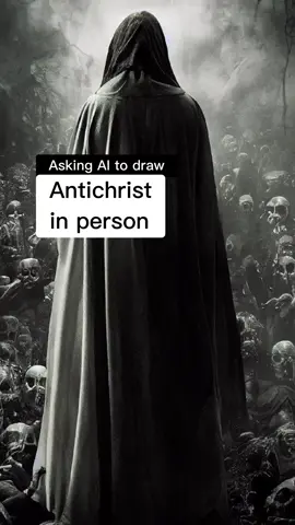 Asking AI to draw: Antichrist in person. #fypシ artificial intelligence #ai #midjourney #antichrist #god #conspiracytiktok #apocalypse #doomed #funart #conceptart #alternativeuniverse #aiart #bible #vatican #popefrancis 