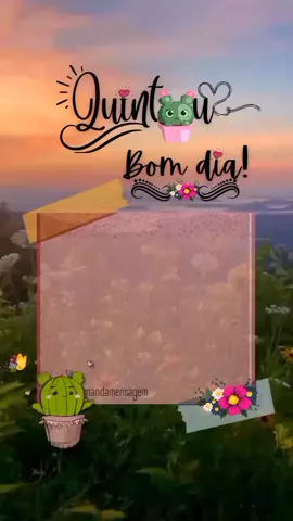🍃🌼🍃BOM DIA! Um lindo dia de paz, felicidades e muitas bençãos a todos nós. FELIZ QUINTA-FEIRA!🍃🌼🍃 . 🙌☀️💞🤗 . . . . . . . . . . . . . . . . #bomdia #quintafeira 