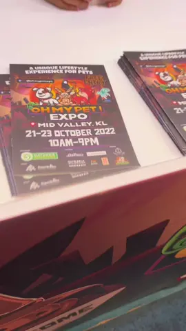 We are grateful for all your love and support of our brand at Oh My Pet Expo. 🥰 It is always nice to see that people believe in us and we can’t thank you enough. We have received excellent feedback from you guys and we were happy to see the great response for you. 😊 Whoever shared us on their social media, it was indeed a very nice surprise to see that we have attracted so many people. We hope to see you soon in the next expo. We believe there will be more exciting surprise coming soon.🤩🥳 #ohmypetexpo #ohmypetexpo2022 #petexpo #doglover #catlovers #dogsofinstagram #catsofinstagram #thanks #thankyou #support #petmedic #pet #petlovers #midvalleymegamall #fyp