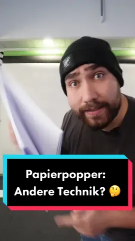 Antwort auf @Marcel_2705_insta Ist der Knall am Ende lauter? 🤔📄 #bashtag #papierpopper #basteln 