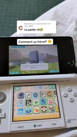 Réponse à @doc_1505 Franchement je vois pas de quoi tu parles 🙄 #r4 #jeux #crack #jeuxvideo #nintendo #3ds #oups 