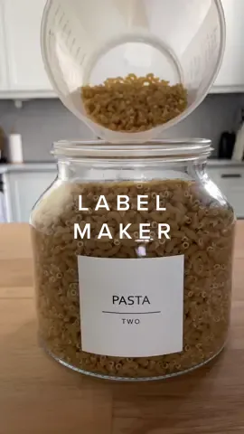 I love the endless amount of options on this label maker! 😍🫶🏼✨ | AD | @niimbot_global #labelmaker #niimbotd11 #niimbot #restock #restocking #refill #organizing #organizedhome #satisfying #asmr #foryou  