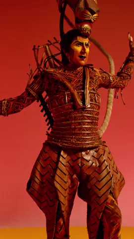 “I’ll be king undisputed, respected, saluted.” #thelionking #broadway 